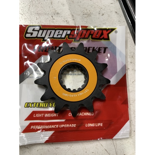 KTM SUPER SPROX STEEL FORGED ORG 13 TOOTH FRONT SPROCKET 125 200 250 300 350 400 450 500 525 HUSQUVARNA GASGAS BERG
