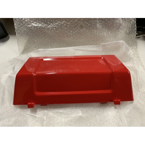 KAWASAKI KLF 250 220 REAR RED PLASTIC TOOL BOX LID COVER