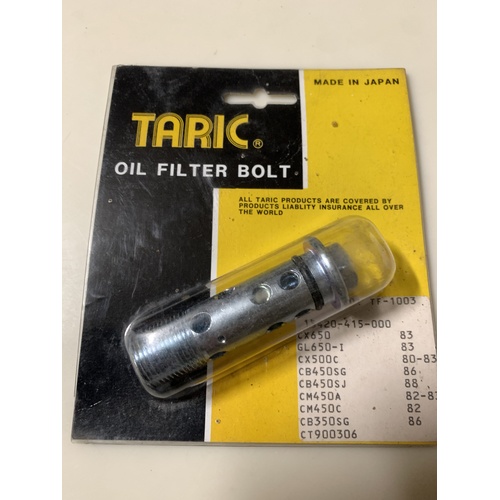 NOS HONDA OIL FILTER BOLT 15420-MA6-000 15420-415-000 CB CX CM GL 400 500 450 650