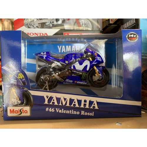 YAMAHA M1 VALENTINO ROSSI 46 TOY MODEL DIECAST 1:18 SCALE GIFT IDEA CHRISTMAS