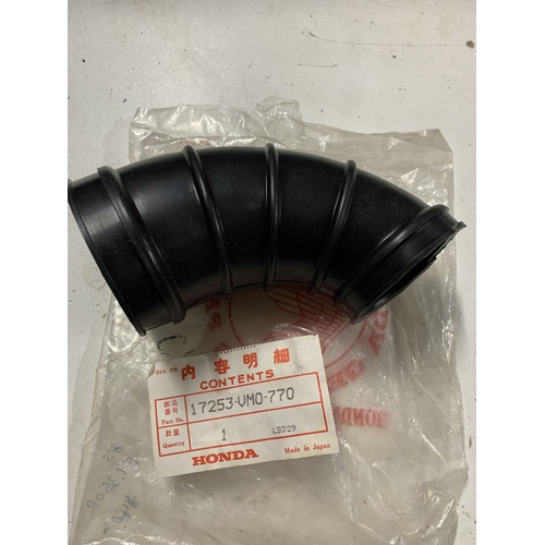HONDA FL 350 ODYSSEY INTAKE CARB TO AIR BOX DUCT TUBE 17253-VM0-770 NOS NEW OLD STOCK