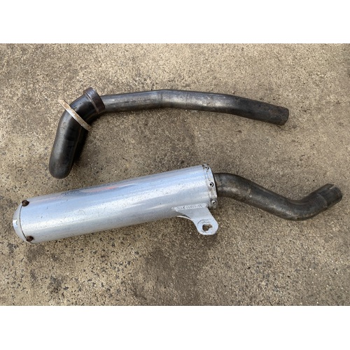 SUZUKI LTZ KFX 400 BILLS RACING  EXHAUST PIPE MUFFLER SYSTEM 