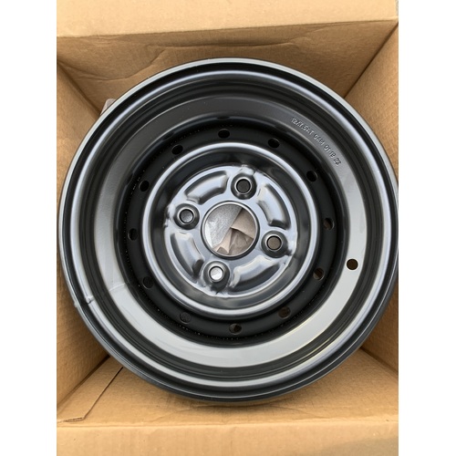 YAMAHA SXS VIKING 700 REAR WHEEL RIM WHEEL BLACK STEEL 12 x 7.5 YXE YXM YXC 1XD-F5390-00