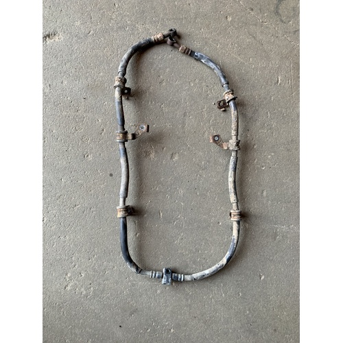 HONDA TRX 420 2007 - 2013 LOWER RUBBER FRONT BRAKE LINE HOSE PIPE