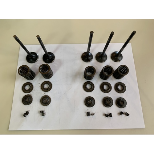 YAMAHA RAPTOR 660 VALVES SPRINGS COLLETS RETAINERS READ DESCRIPTION