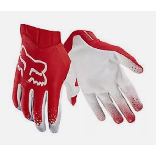 FOX RACING MX AIRLINE MOTH RED GLOVES  SIZE XXL 2 X EXTRA LARGE CLEARANCE