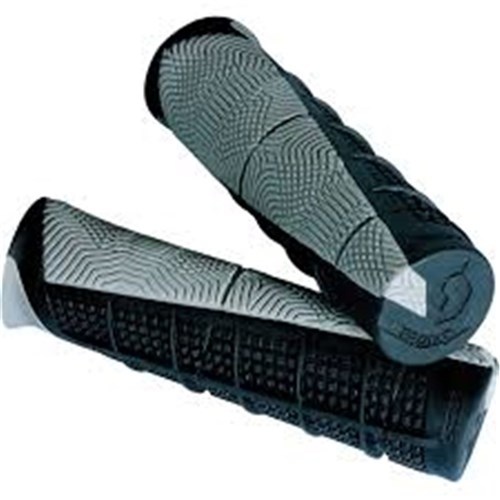 SCOTT BLACK GREY DUECE ATV HAND GRIPS HONDA YAMAHA KAWASAKI SUZUKI POLARIS TRX YFM KLF LTA LTF