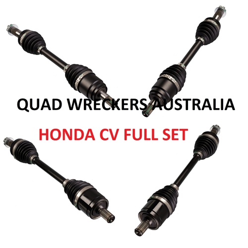 HONDA TRX 420 FA6 IRS 2015 - 2018 CV SHAFT SET FRONT AND REAR 