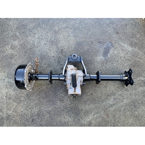 SUZUKI LTA LTF 400 KINGQUAD REAR DIFF AXLE BRAKE ASSY HUB TO HUB