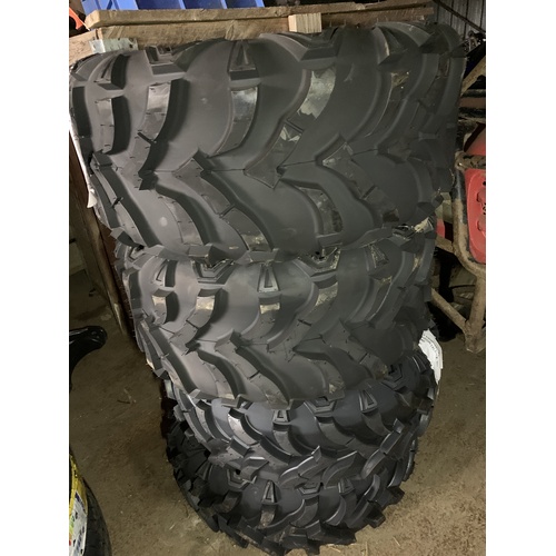 SXS ATV 8 PLY TYRES SET 27X9X14 27 X 11 X 19 MUD CANAM POLARIS YAMAHA