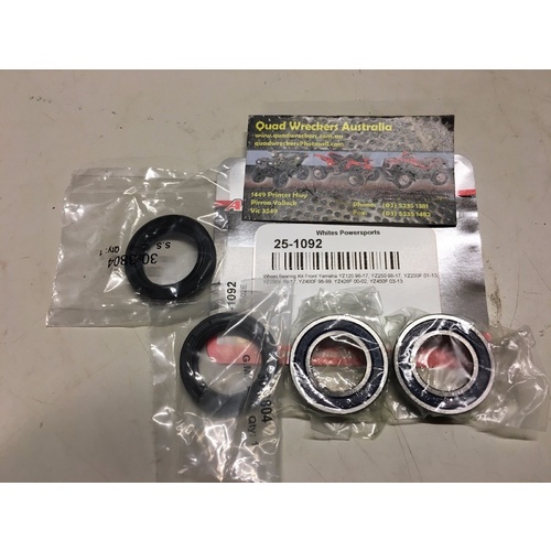 YAMAHA YZ 125 250 400 426 450 FRONT WHEEL BEARING KIT ALL BALLS 1092
