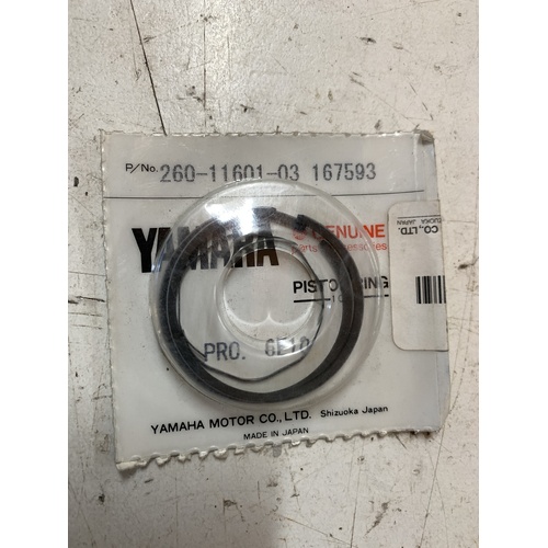 GENUINE YAMAHA PW 50 STANDARD PISTON RINGS OEM 260-11601-03