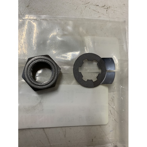YAMAHA AG 100 FRONT SPROCKET NUT AND LOCK WASHER
