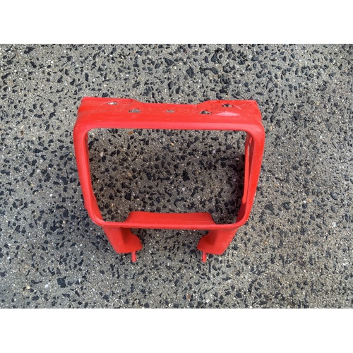 HONDA XR 250 400 R 2000 - 2004 HEAD LIGHT SURROUND LOWER RED