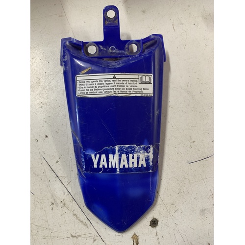 YAMAHA TTR  50 E  GENUINE REAR GUARD FENDER BLUE 2006 - 2026