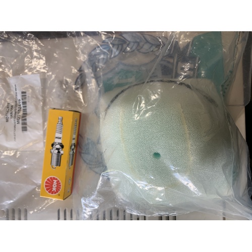 YAMAHA DT 200 230 BASIC SERVICE KIT NGK SPARK PLUG BR9ES MOTOREX AIR FILTER ELEMENT 