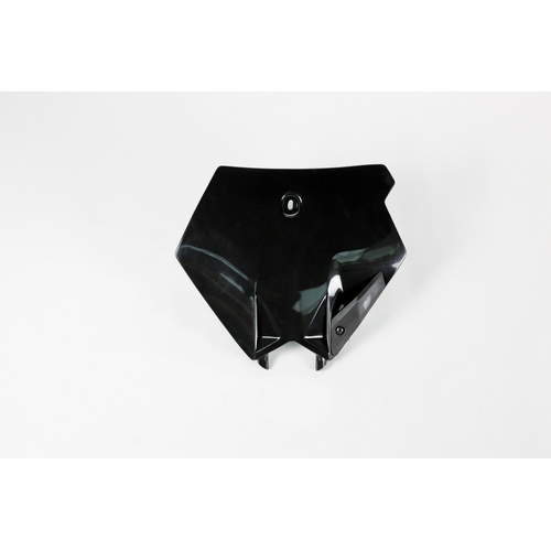 UFO KTM SX SXF 125 250 450 2003 - 2006 FRONT BLACK NUMBER PLATE 