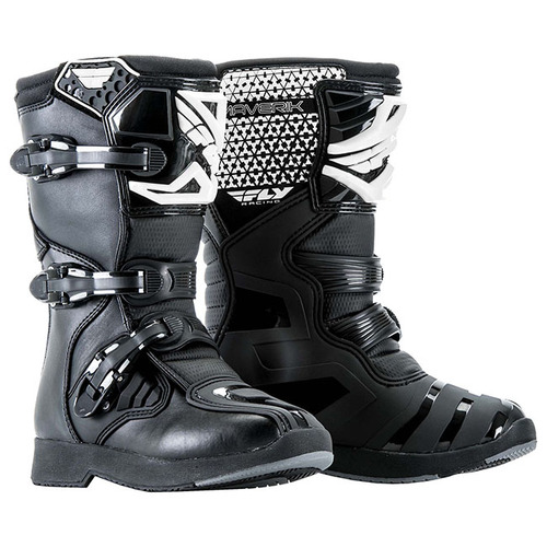 FLY RACING MAVERICK JUNIOR YOUTH MX OFF ROAD DIRT BIKE BOOTS  SIZE 3 237 mm