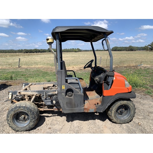 KUBOTA RTV 900 5 STUD MISSING TUB AND FRONT PROP SHAFT