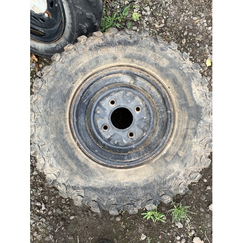 HONDA SXS 1000 PIONEER REAR WHEEL RIM AND TYRE 27 X 11 X 12 SPARE