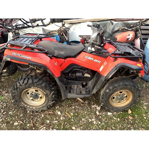 CANAM OUTLANDER 400 RED
