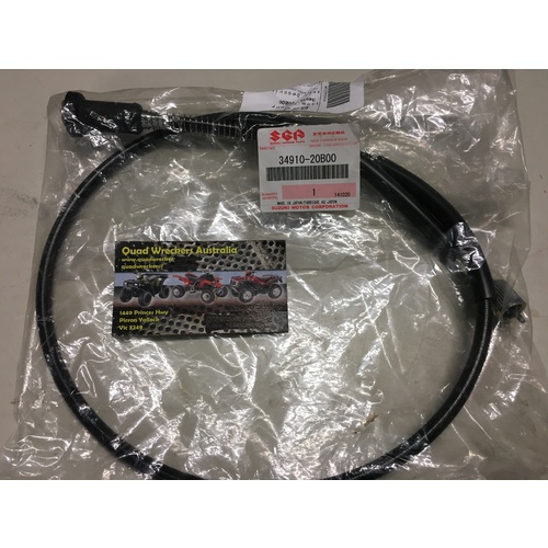 SUZUKI LTF 250 SPEEDO CABLE 34910-20B00 1989 - 1988