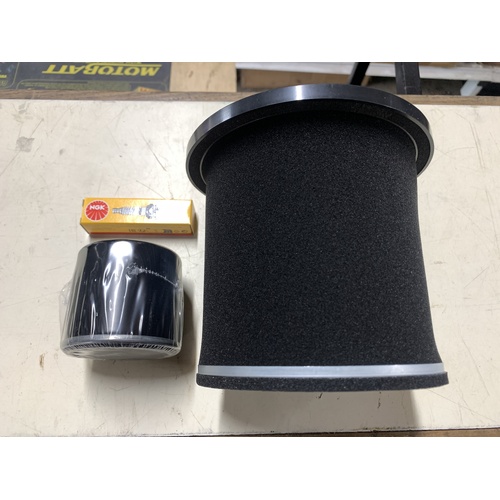 SUZUKI KINGQUAD LTA 450 SERVICE KIT AIR OIL FILTER SPARK PLUG PAPER FILTER