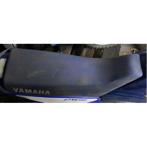 GENUINE YAMAHA PW 80 BLUE SEAT 