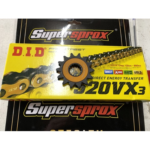 KTM 14 T ORG FORGED STEEL FRONT SPROCKET DID VX3 XRING 520 CHAIN 250 300 350 450 500 EXC