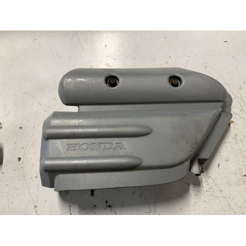 HONDA TRX 500 2005 - 2011 FM TM LEFT HAND ENGINE PLASTIC COVER SILVER