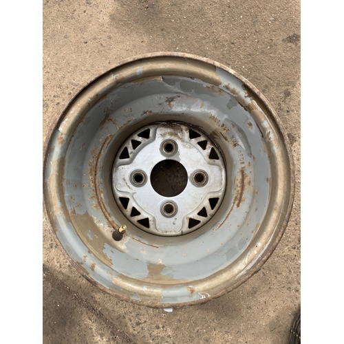 POLARIS MAGNUM 325 500 REAR 10 X 8.5 INCH RIM / WHEEL 6X6 TRAIL BOSS SCRAMBLER SPORTSMAN