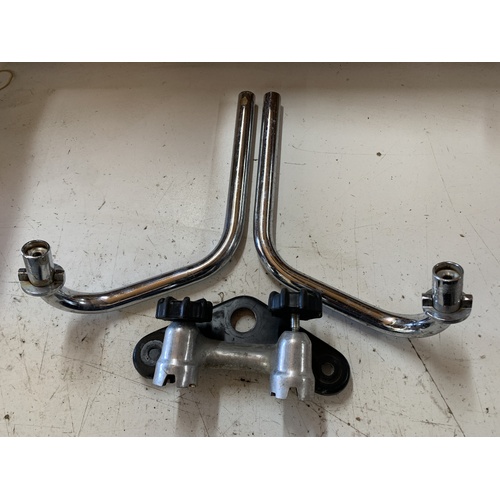 HONDA Z 50 J 1981 HANDLE BARS CLAMPS AND TOP TRITTLE TREE MOUNTS 