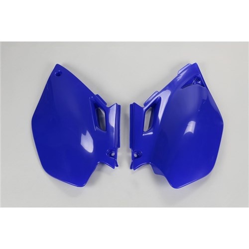 UFO YAMAHA YFZ 250 / 450 2003 2004 2005 BLUE SIDE NUMBER PLATES COVER