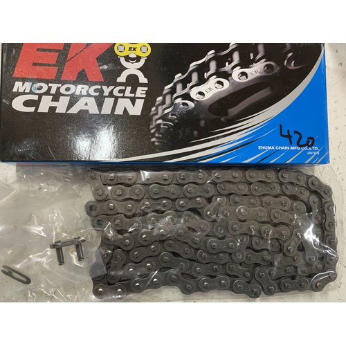 EK 420 CHAIN 126 LINK LONG TTR 50 90 110 DRZ 70 110 CRF XR 50 70 JAPAN