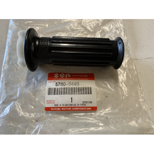 SUZUKI JR 50 THROTTLE TUBE AND GRIP  57110-04411