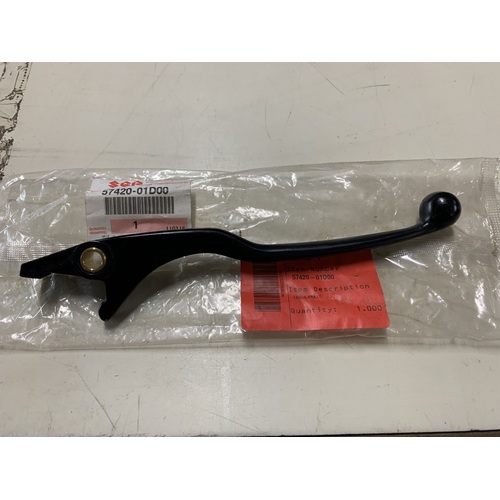 SUZUKI GN 250 GS 500 FRONT BRAKE LEVER BLACK 57420-01D00