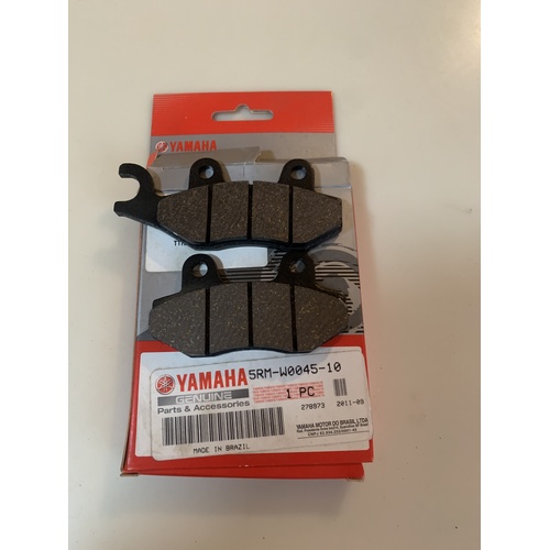 GENUINE YAMAHA TTR 230 FRONT BRAKE PADS  5RM-F5805-20  5RM-F5805-10