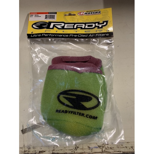 HONDA CR 125 250 500 READY PRE OILED FOAM AIR FILTER ELEMENT 89 - 01
