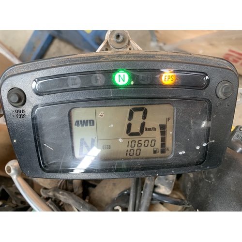 SUZUKI KING QUAD LTA 750 POWER STEER SPEEDO SPEEDOMETER DIGITAL 10600 kms 2014 - 2018