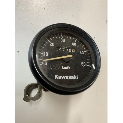 KAWASAKI KLF 220 250 300 SPEEDO SPEEDOMETER METER WITH MOUNT