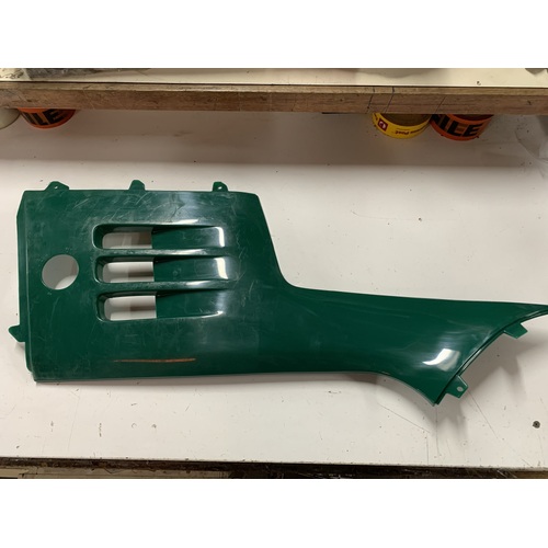 POLARIS LEFT ENGINE SIDE COVER GREEN SPORTSMAN MAGNUM 325 330 335 400 500 425 SCRATCHES