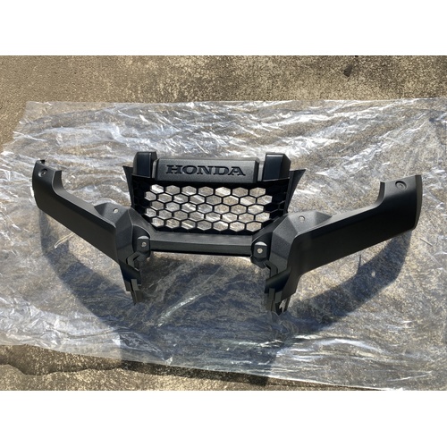 HONDA TRX 420 2014 - 2022  FRONT BLACK PLASTIC GRILL 81170-HR3-A20ZA