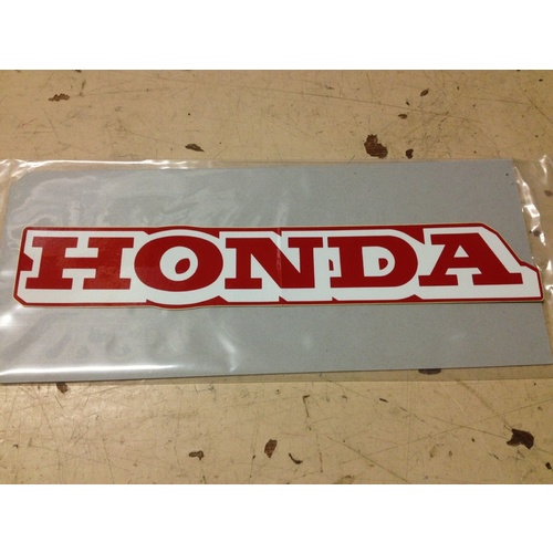 HONDA CT 110 POSTIE STICKER - MARK - GRAPHICS FOR CENTRE COWL - NEW