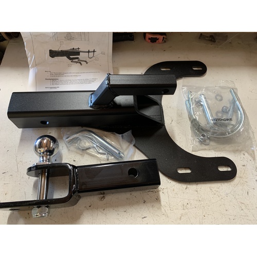 90250 KOLPIN 2 INCH TOW BAR RECEIVER EZ ALL BALLS TOW BAR KAWASAKI MULE