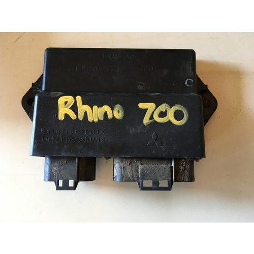YAMAHA RHINO 700 12 13 USED CDI UNIT - ECU - ECM - BRAIN - BLACK BOX 1RB-8591A-01