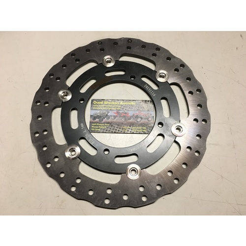KAWASAKI KX 125 250 500 KDX 200 FLOATING FRONT BRAKE DISC  MOTO 056W