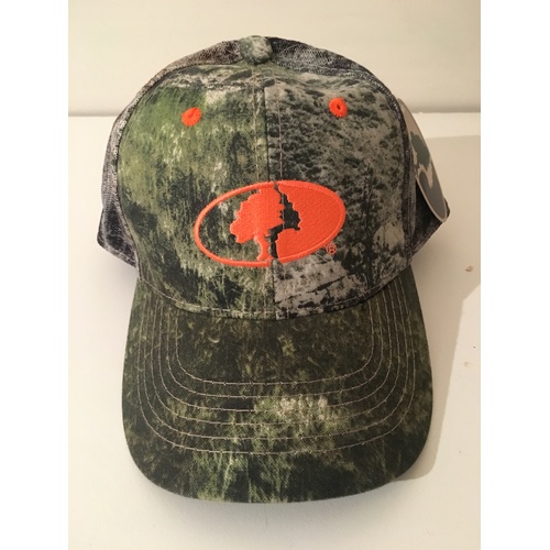 MOSSY OAK  TREE  CAMO CAMOUFLAGE  HUNTING CAP HAT SNAP BACK  MESH