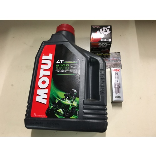 HONDA CRF 450 X  SERVICE KIT  MOTUL 5100 OIL K&N FILTER NGK  SPARK PLUG