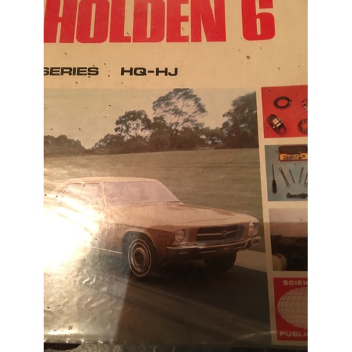 holden 6 HQ-HJ SP  WORKSHOP MANUAL
