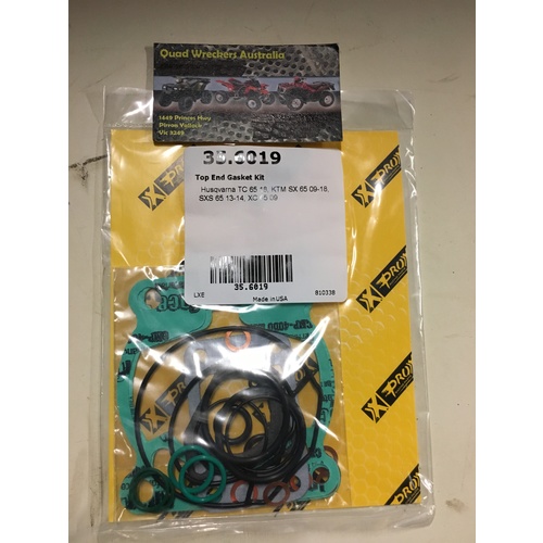 PRO X TOP END GASKET SET  KTM 65 SX XC SXS HUSQVARNA TC 65